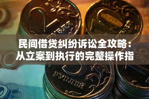 济南民间借贷纠纷诉讼全攻略：从立案到执行的完整操作指南