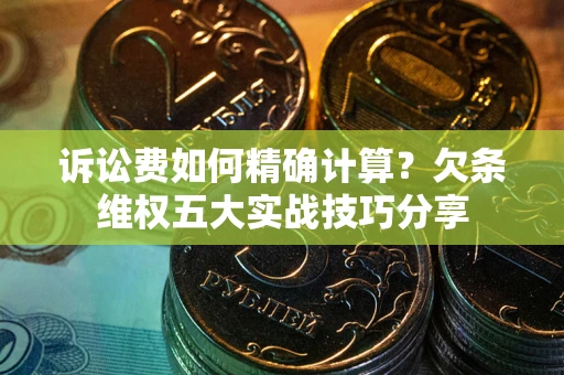 济南诉讼费如何精确计算？欠条维权五大实战技巧分享