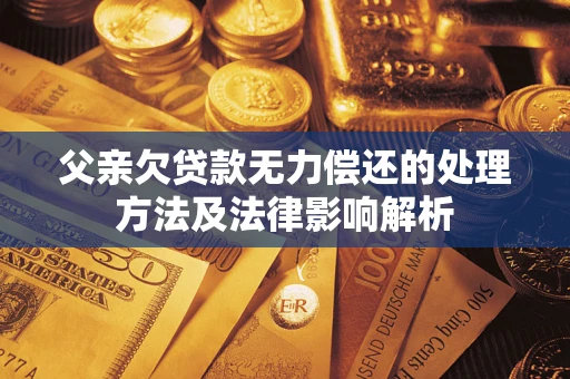 济南父亲欠贷款无力偿还的处理方法及法律影响解析